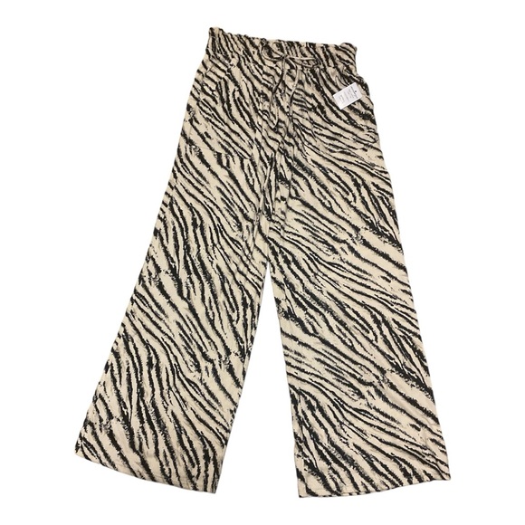 Linea Donatella Zebra-Print Hacci Knit Tank Top & Pants Pajama Set Size Small - Picture 6 of 12
